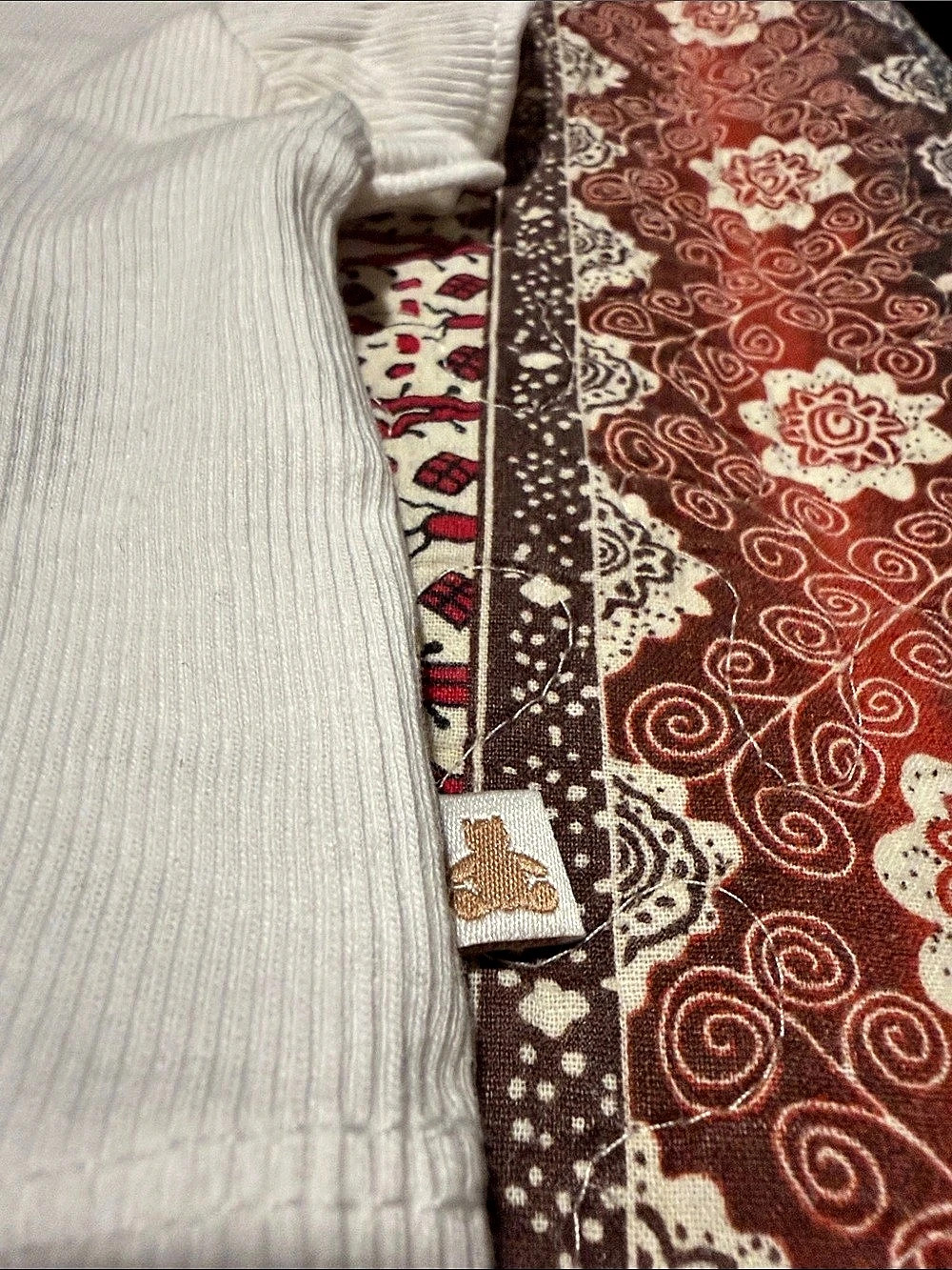 Baby GAP Ribbed Ruffle Sleeve Off-White Top - Picture 6 of 6